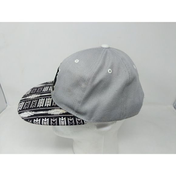 St. Louis Cardinals Snapback Aztec Southwest Brim Baseball Hat Cap MLB Gray VTG - Picture 3 of 5